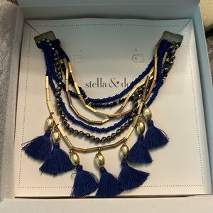 Stella & Dot Tulum Tassel Necklace